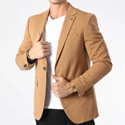 Veste Blazer 1024 Camel de Black Needle
