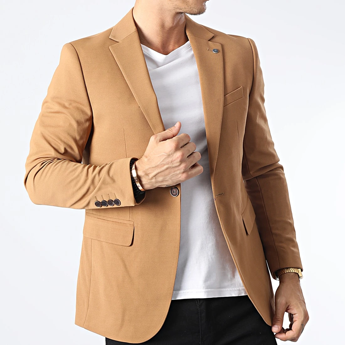 Veste Blazer 1024 Camel de Black Needle 5 Veste Blazer 1024 Camel de Black Needle – Image 3