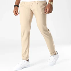 Pantalon Chino 398 Beige de Black Needle