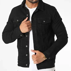 Veste Jean BN-7000-8 Noir de Black Needle