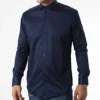Chemise Manches Longues Y3642 Bleu Marine de Black Needle -Black Needle Soldes black needle 336580 Y3642 DKBLUE 20220920T152816 01