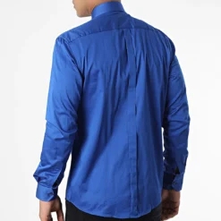 Chemise Manches Longues Y3642 Bleu de Black Needle -Black Needle Soldes black needle 336581 Y3642 SAKS 20220920T152450 04