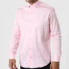 Chemise Manches Longues Y3642 Rose de Black Needle