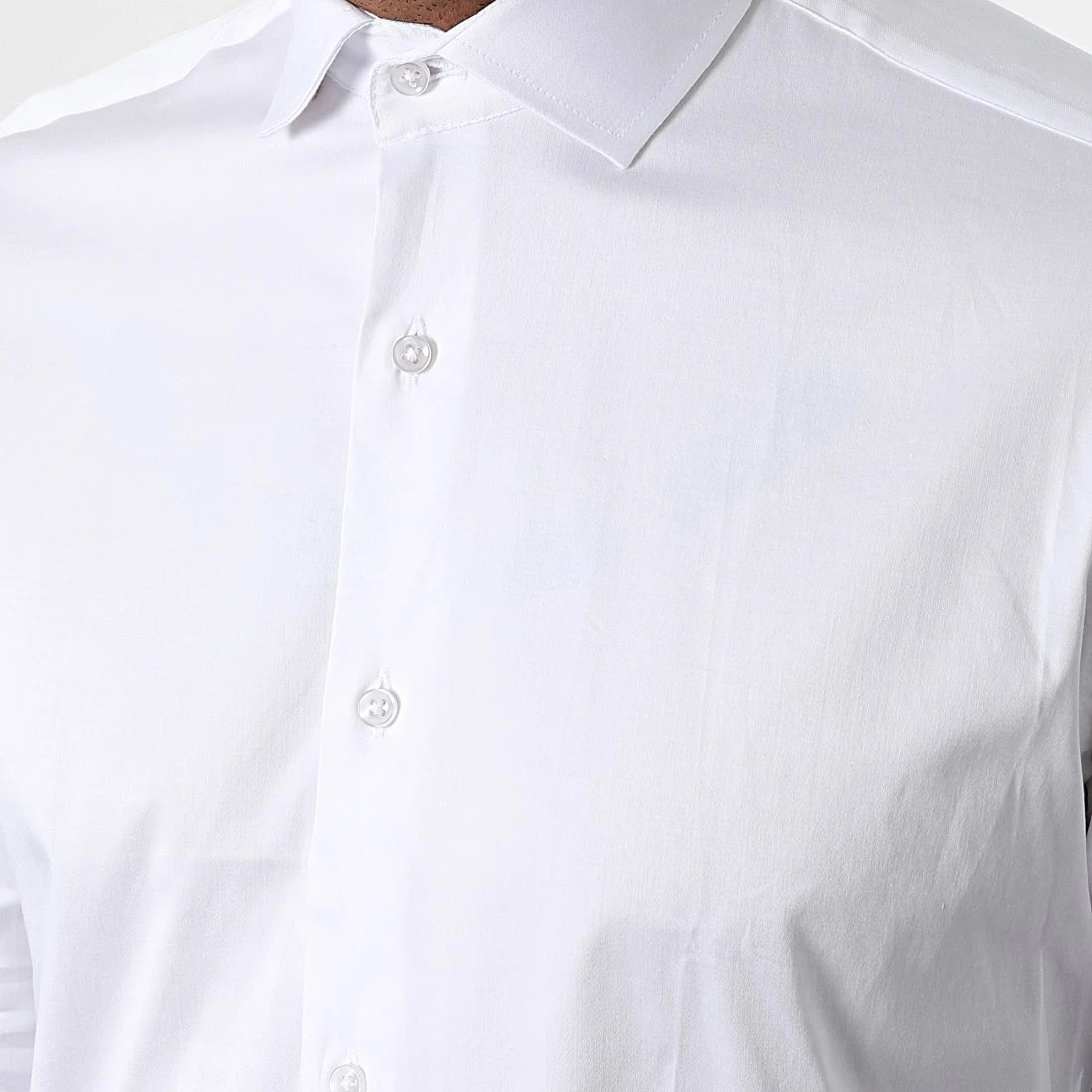 Chemise Manches Longues Y3642 Blanc de Black Needle 4 Chemise Manches Longues Y3642 Blanc de Black Needle – Image 2