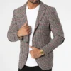 Veste Blazer X-31005 Noir Beige de Black Needle 2 Veste Blazer X-31005 Noir Beige de Black Needle -Black Needle Soldes black needle 343268 X 31005 BEIGE ROUGE 20221014T153110 01