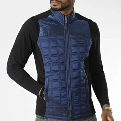 Veste Zippée Sans Manches BLC22K15 Noir Bleu Marine de Black Needle 8 Veste Zippée Sans Manches BLC22K15 Noir Bleu Marine de Black Needle -Black Needle Soldes black needle 343317 BLC22K15 BLEU MARINE 20221014T151720 03