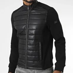 Veste Zippée BLC22K06 Noir de Black Needle