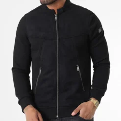 Veste Zippée BLC22K03 Noir de Black Needle -Black Needle Soldes black needle 343365 BLC22K03 NOIR 20221013T155354 03