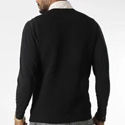 Veste Zippée Sans Manches BLC22K11 Noir Beige de Black Needle -Black Needle Soldes black needle 343369 BLC22K11 BEIGE 20221014T151647 04