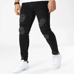 Jean Skinny 3039 Noir de Black Needle