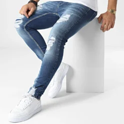Jean Skinny 3039 Bleu Denim de Black Needle -Black Needle Soldes black needle 343391 DHZ 3039 64 20221027T152346 03