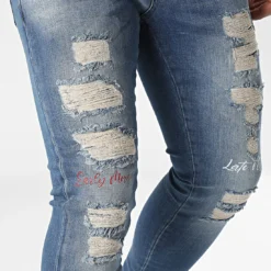 Jean Skinny 3971 Bleu Denim de Black Needle 7 Jean Skinny 3971 Bleu Denim de Black Needle -Black Needle Soldes black needle 343393 DHZ 3971 TNT BLUE 20221027T152150 02