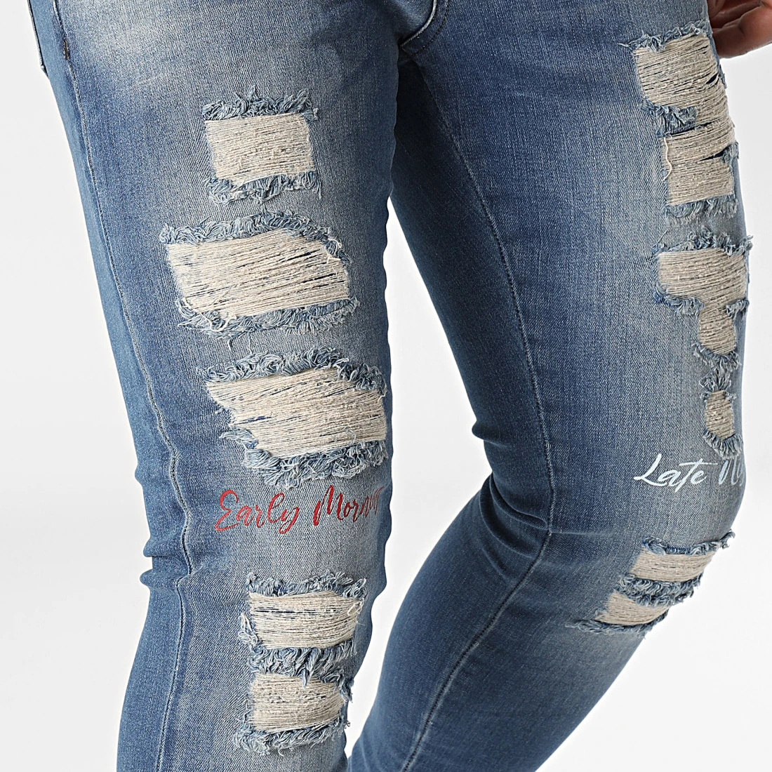 Jean Skinny 3971 Bleu Denim de Black Needle 4 Jean Skinny 3971 Bleu Denim de Black Needle – Image 2