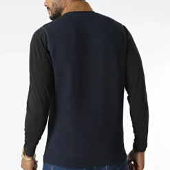 Veste Zippée Sans Manches BLC22K11 Bleu Marine Camel de Black Needle -Black Needle Soldes black needle 343396 BLC22K11 BRIQUE 20221014T151251 04