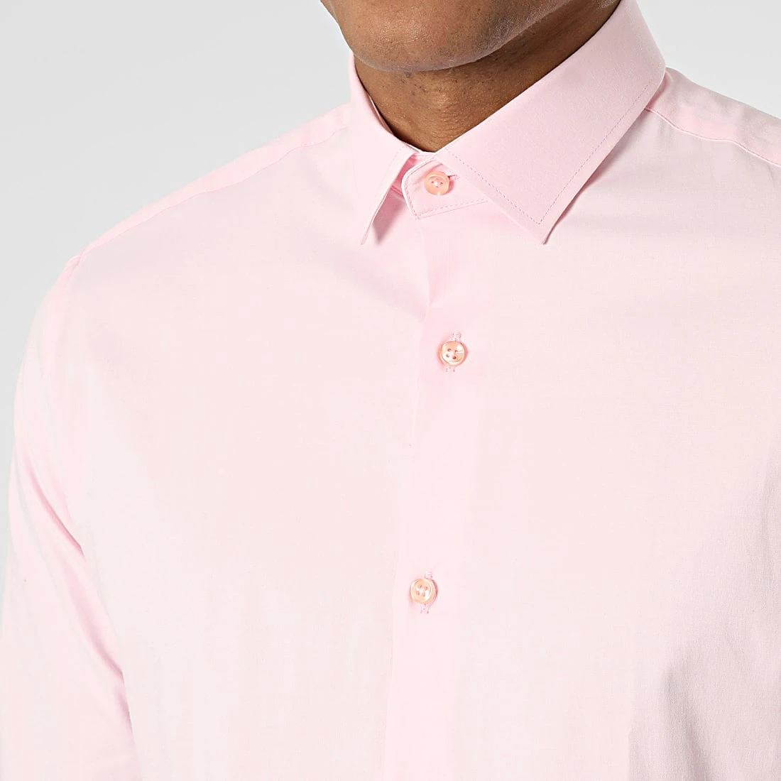Chemise Manches Longues Y3687 Rose de Black Needle 4 Chemise Manches Longues Y3687 Rose de Black Needle – Image 2