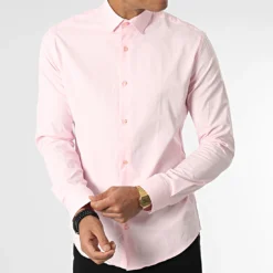 Chemise Manches Longues Y3687 Rose de Black Needle 8 Chemise Manches Longues Y3687 Rose de Black Needle -Black Needle Soldes black needle 348545 Y3687 PINK 20221128T141741 03