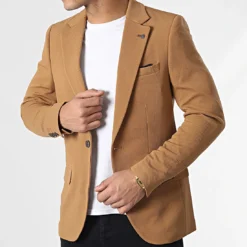 Veste Blazer 20554 Camel de Black Needle