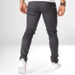 Pantalon Chino 1012 Gris Anthracite de Black Needle -Black Needle Soldes classic series 156696 1012 ANTHRACITE 20181001T155125 05