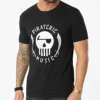 Tee Shirt Piraterie Music Noir Réfléchissant