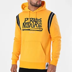 Black Needle Soldes 4 Sweat Capuche PBN Orange de La Piraterie