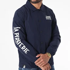 Veste PBN Bleu Marine de La Piraterie -Black Needle Soldes la piraterie 266683 7658 BLEU 20210528T145021 03