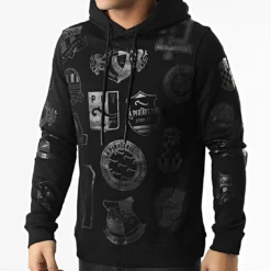 Sweat Capuche Proud Noir de La Piraterie