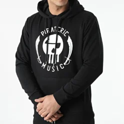 Ensemble De Survetement Logo Noir Blanc de Piraterie Music 8 Ensemble De Survetement Logo Noir Blanc de Piraterie Music -Black Needle Soldes la piraterie 306813 PIRATERIEMUSIC ENS LOGO NOIBLC 20220310T155850 03