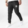 Pantalon Jogging Diamant Logo Noir de Piraterie Music