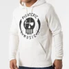 Sweat Capuche Logo Beige de Piraterie Music