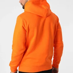 Sweat Capuche Logo Orange Noir de Piraterie Music -Black Needle Soldes la piraterie 316401 PIRAT SWCP LOGO ORANOI 20220421T143123 04