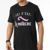 Tee Shirt Ici C'est La Piraterie Noir -Black Needle Soldes la piraterie 319278 PIRAT TS ICICEST NOI 20220525T150545 01