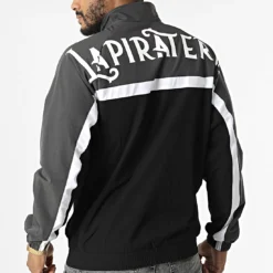 Veste Zippée Sword 6340 Noir Gris de La Piraterie -Black Needle Soldes la piraterie 319832 6362 NOIR GRIS 20220518T145604 04