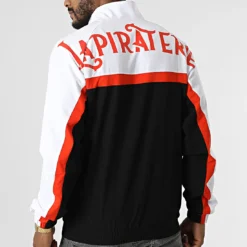 Veste Zippée Sword 6340 Blanc Noir Rouge de La Piraterie -Black Needle Soldes la piraterie 319834 6340 BLANC ROUGE 20220518T142942 04