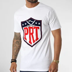 Tee Shirt League 9058 Blanc de La Piraterie