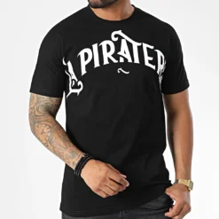 Tee Shirt Over 9060 Noir de La Piraterie 8 Tee Shirt Over 9060 Noir de La Piraterie -Black Needle Soldes la piraterie 328111 9060 NOIR 20220715T154544 03