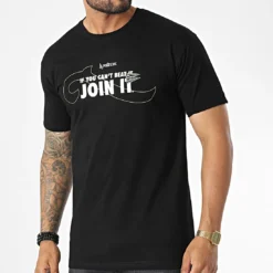 Tee Shirt Beat It 9062 Noir de La Piraterie