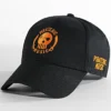 Casquette Logo Noir Orange de Piraterie Music -Black Needle Soldes la piraterie 329544 PIRAT CAP LOGO NOIORA 20220923T160803 01