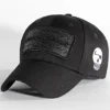 Casquette Large Logo Glitter Noir de Piraterie Music -Black Needle Soldes la piraterie 334804 CAPS LG BLACK GLITTER 20220830T160005 01