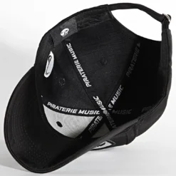 Casquette Large Logo Noir Réfléchissant de Piraterie Music -Black Needle Soldes la piraterie 334806 CAPS LG RFLCT GREY 20220830T155926 04