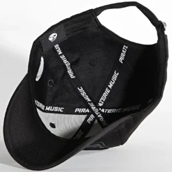 Casquette Large Logo Noir Réfléchissant de Piraterie Music -Black Needle Soldes la piraterie 334807 CAPS LG RFLCT RNBW 20220830T155905 04
