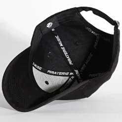 Casquette Skull Noir Noir de Piraterie Music -Black Needle Soldes la piraterie 334809 PRT BG SKULL HD LG BLACK 20220830T160031 04