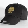 Casquette Skull Noir Doré de Piraterie Music -Black Needle Soldes la piraterie 334812 PRT SKULL HD LG GOLD 20220830T160106 01