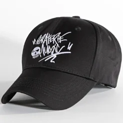 Casquette Side Glitter Noir de Piraterie Music
