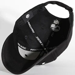 Casquette Réfléchissant Note Music Noir Blanc de Piraterie Music -Black Needle Soldes la piraterie 335185 PRT NOTE MUSIC WHITE RFLCT 20220830T155821 04