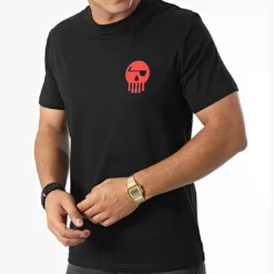 Tee Shirt Logo Chest And Back Noir Rouge de Piraterie Music -Black Needle Soldes la piraterie 336314 PIRAT TS LOGOCHESTBACK NOIROU 20220902T155959 04