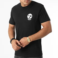 Tee Shirt Réfléchissant Logo Chest And Back Noir de Piraterie Music 9 Tee Shirt Réfléchissant Logo Chest And Back Noir de Piraterie Music -Black Needle Soldes la piraterie 336315 PIRAT TS LOGOCHESTBACK NOIREFL 20220902T155938 04