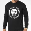 Sweat Crewneck Logo Noir Blanc de Piraterie Music -Black Needle Soldes la piraterie 337979 PIRAT SWCR LOGO NOIBLC 20220915T155232 01