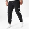 Pantalon Cargo Logo 2 Noir Blanc de Piraterie Music