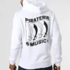 Sweat Capuche Etendard Blanc Noir de Piraterie Music -Black Needle Soldes la piraterie 341065 PIRAT SWCP ETENDARD BLCNOI 20220930T154723 01