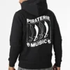 Sweat Capuche Etendard Noir Blanc de Piraterie Music -Black Needle Soldes la piraterie 341067 PIRAT SWCP ETENDARD NOIBLC 20220929T152858 01
